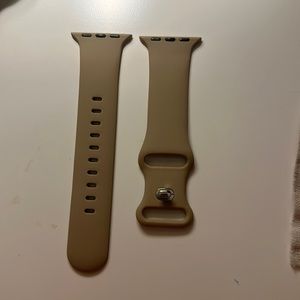 Beige Apple Watch Band